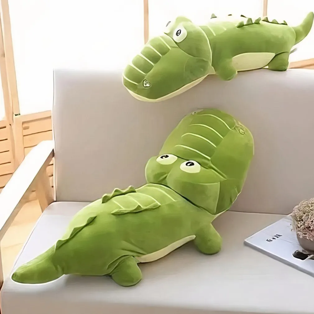 Peluche crocodile géante