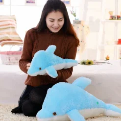 Peluche dauphin lumineux
