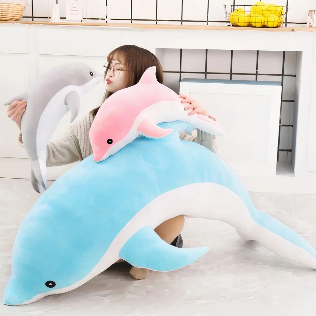 Peluche dauphin mignon