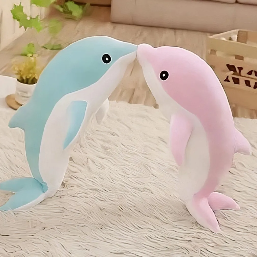 Peluche dauphin mignon