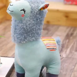 Peluche de lama coloré