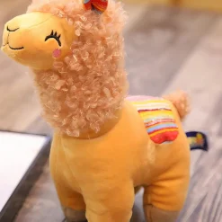 Peluche de lama coloré