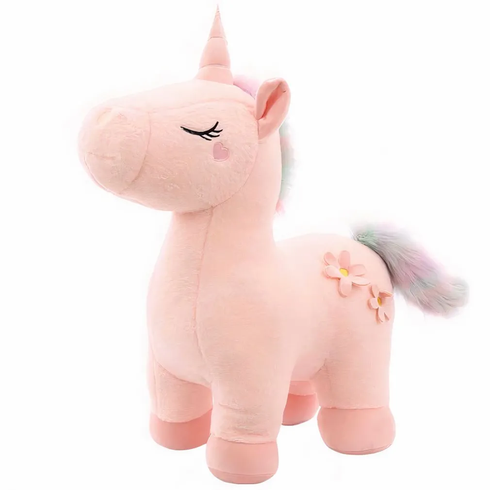 Peluche de licorne toute douce pour enfants