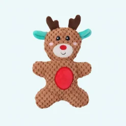 Peluche de noël cerf en pain d’épice