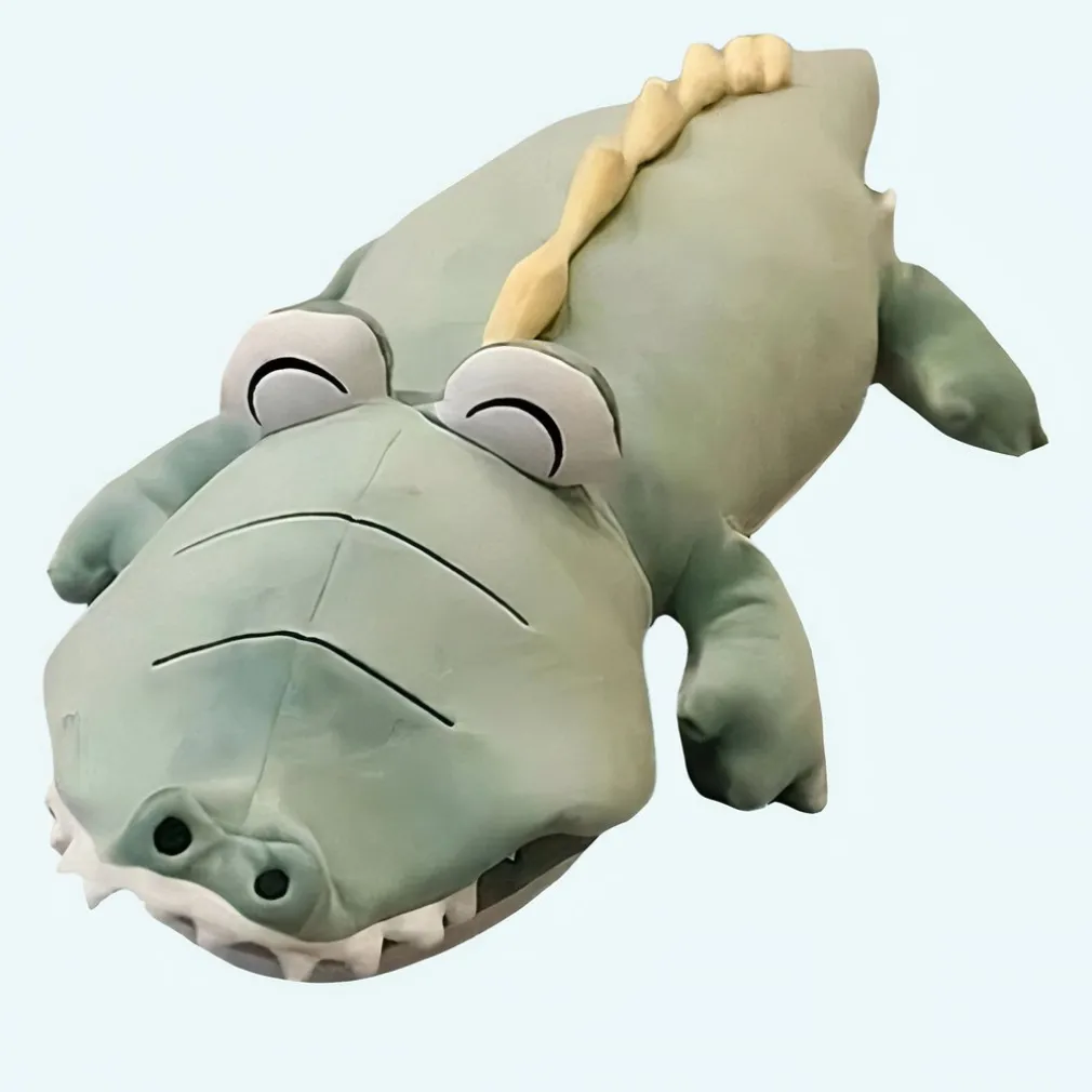 Peluche dinosaure bleu magique