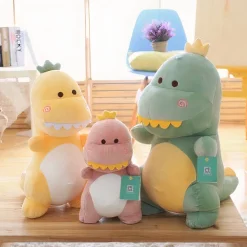 Peluche dinosaure marrant