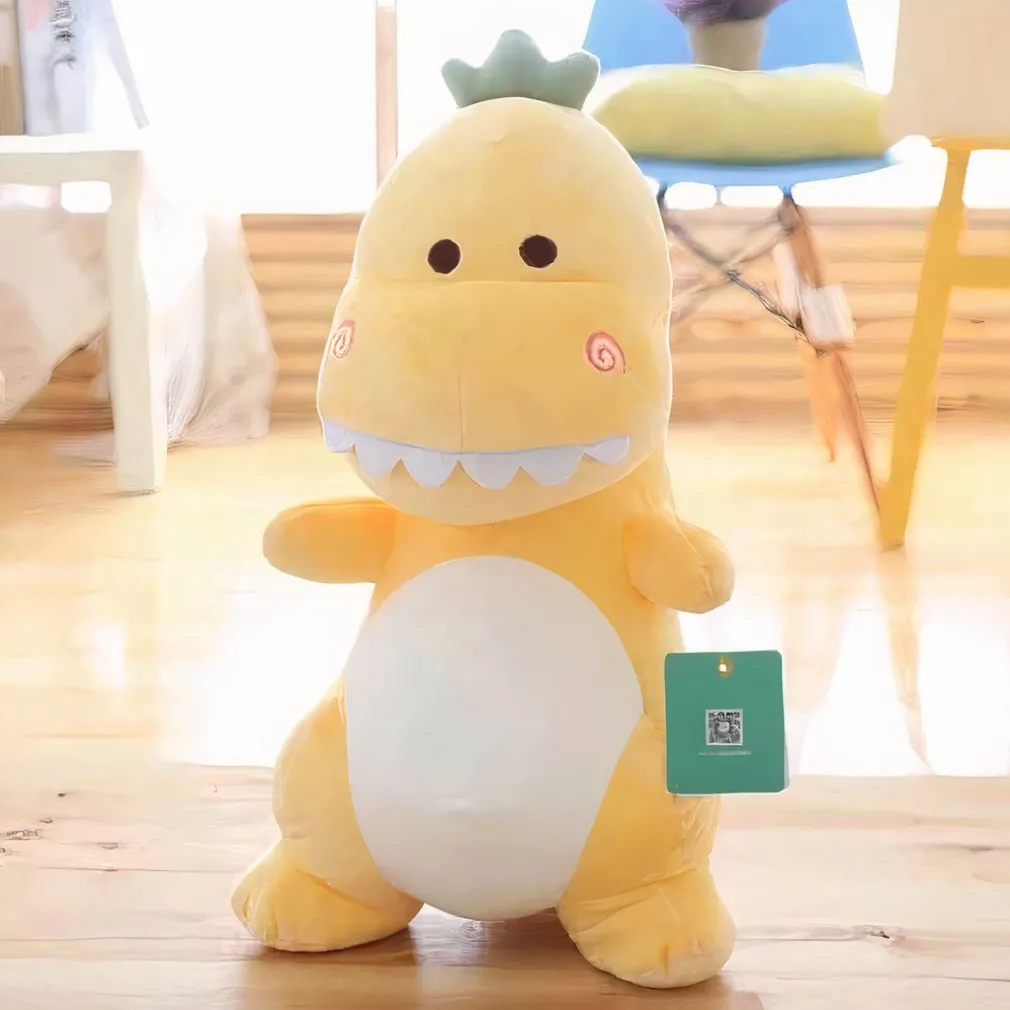 Peluche dinosaure marrant