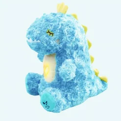 Peluche dinosaure mignon qui respire avec berceuse apaisante
