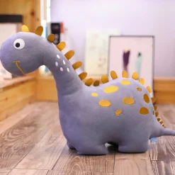 Peluche dinosaure rigolote violette