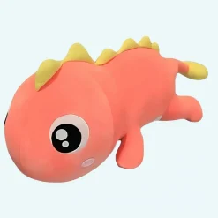 Peluche dinosaure rose kawaii