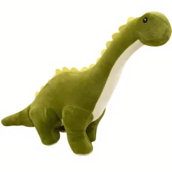 Peluche dinosaure vert