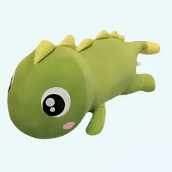 Peluche dinosaure vert clair kawaii