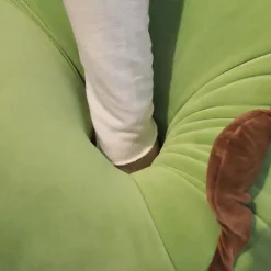 Peluche dinosaure vert kawaii