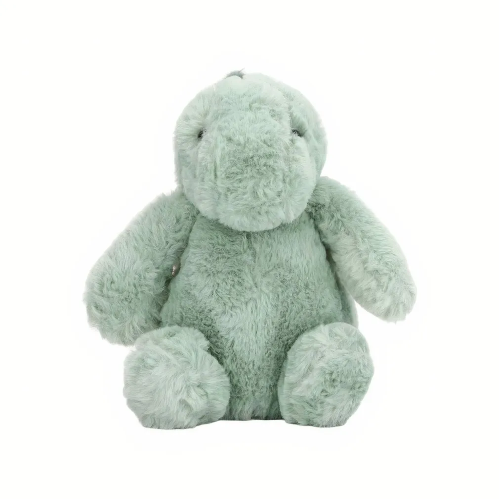 Peluche dinosaure vert ultra doux