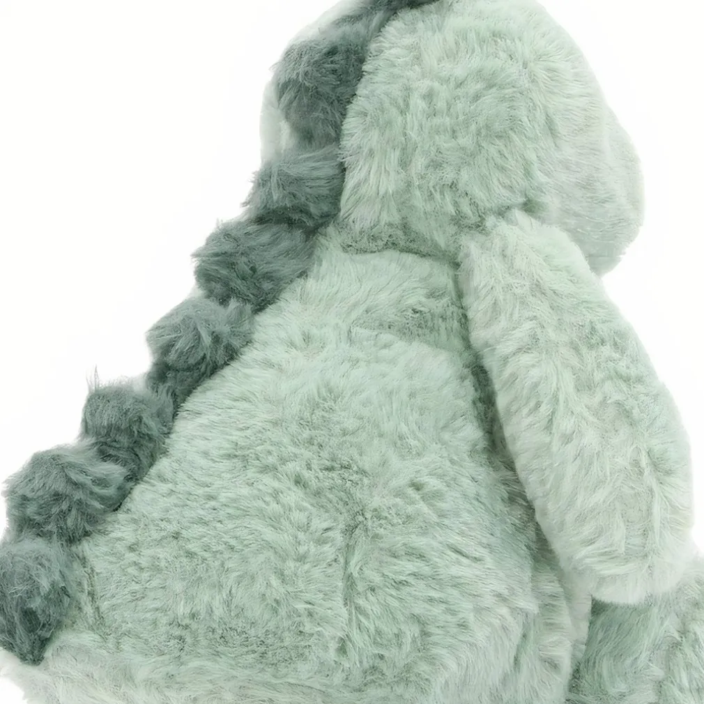 Peluche dinosaure vert ultra doux