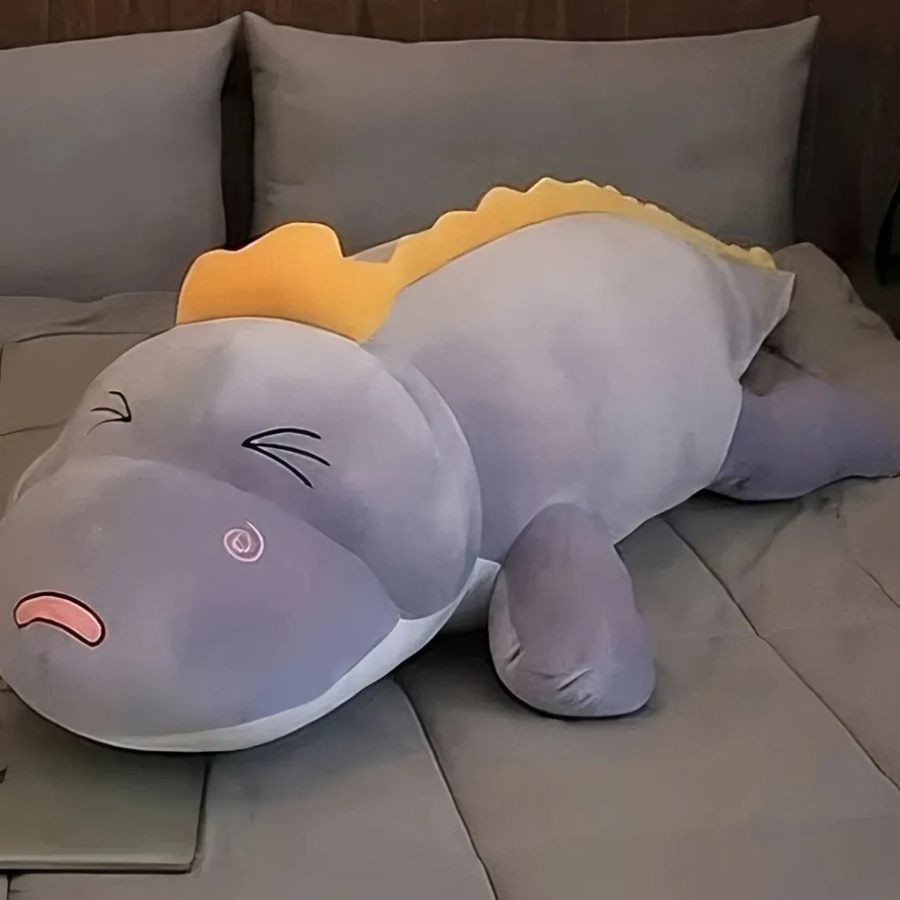 Peluche dinosaure violet adorable