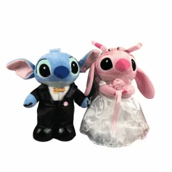Peluche Disney Stitch et Angel mariage