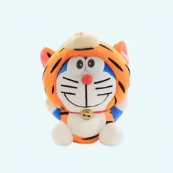 Peluche Doraemon déguisée en tigre