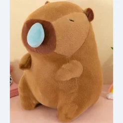 Peluche douce capybara enrhumé