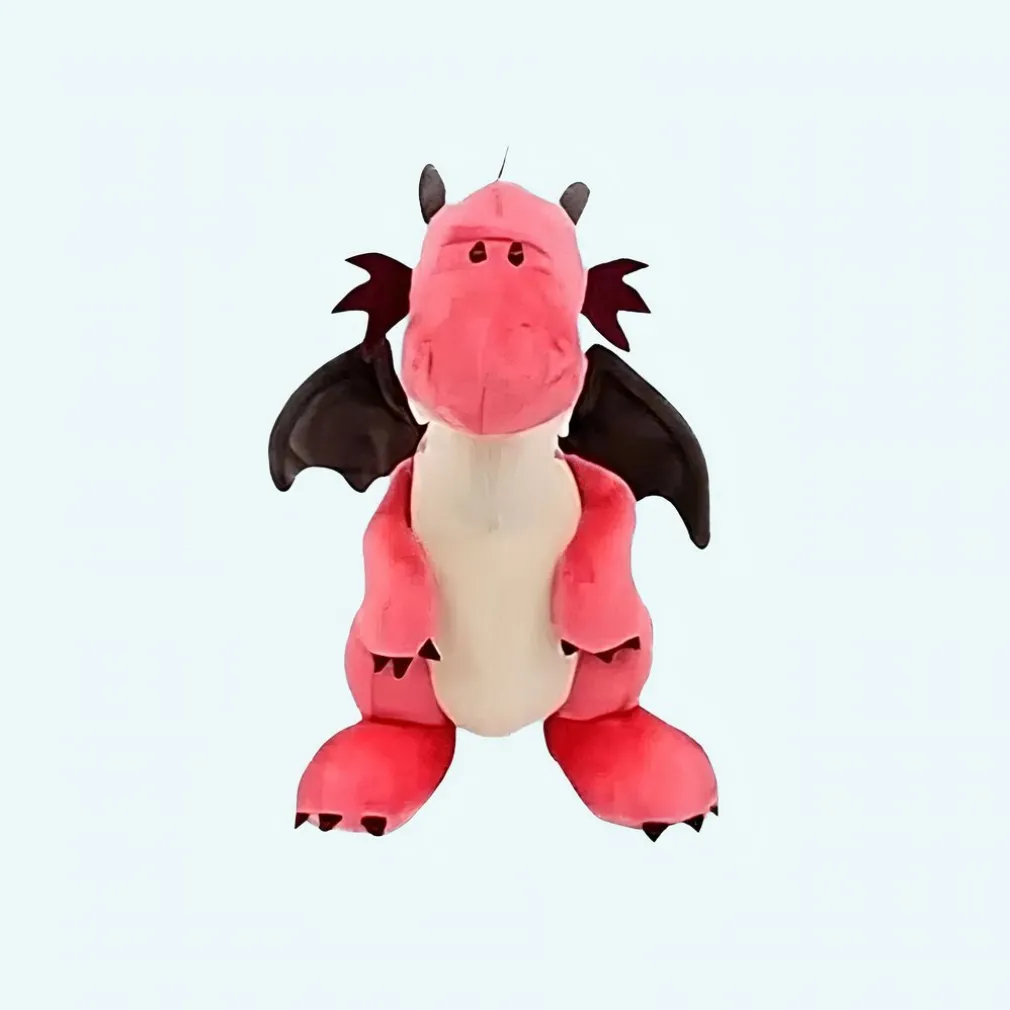 Peluche Dragon rose