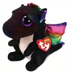 Peluche dragon TY noir