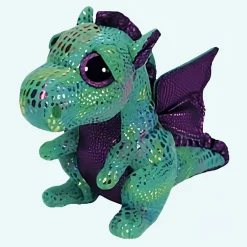 Peluche dragon TY vert et violet