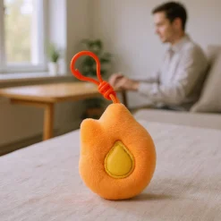 Peluche Duolingo – Flamme Streak lot de 2