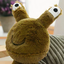 Peluche escargot vert