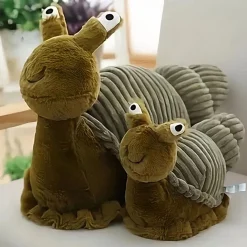 Peluche escargot vert