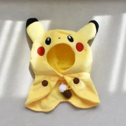 Peluche Evoli déguisée en Pikachu