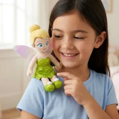 Peluche Fée Clochette aimantée épaule