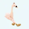 Peluche Flamant Rose blanche