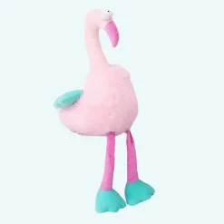 Peluche flamant rose rigolote