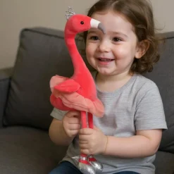 Peluche Flamant Rose rose
