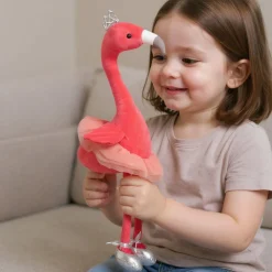 Peluche Flamant Rose rose