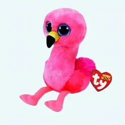 Peluche flamant rose TY
