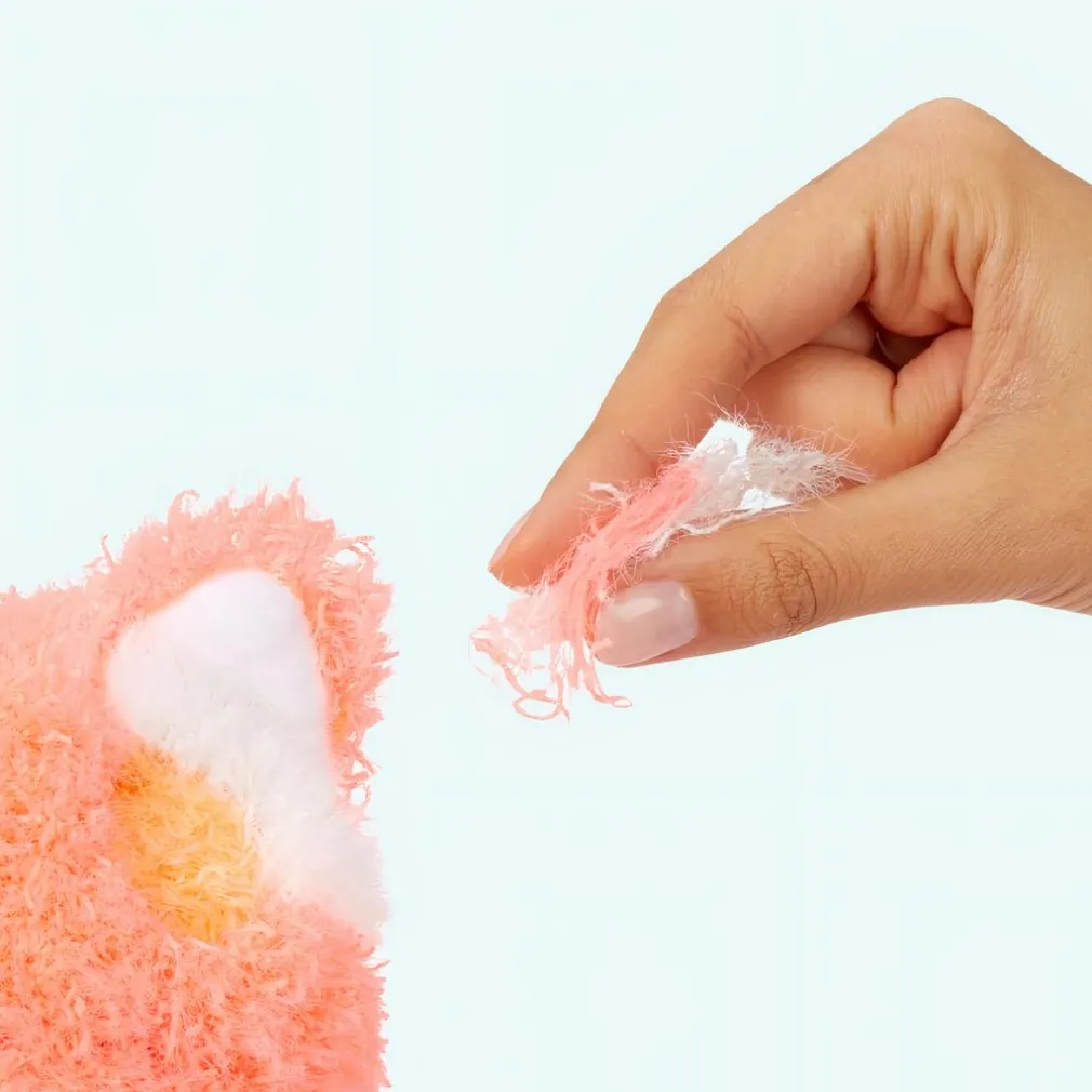 Peluche Fluffie Stuffiez petit renard orange