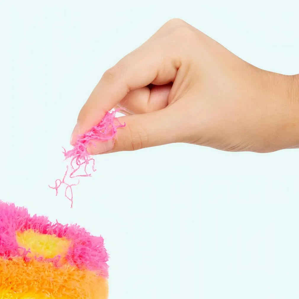 Peluche Fluffie Stuffiez gâteau arc-en-ciel