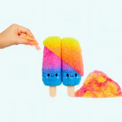 Peluche Fluffie Stuffiez en forme de bâtonnet de glace