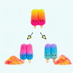 Peluche Fluffie Stuffiez en forme de bâtonnet de glace