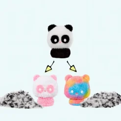 Peluche Fluffie Stuffiez panda mignon