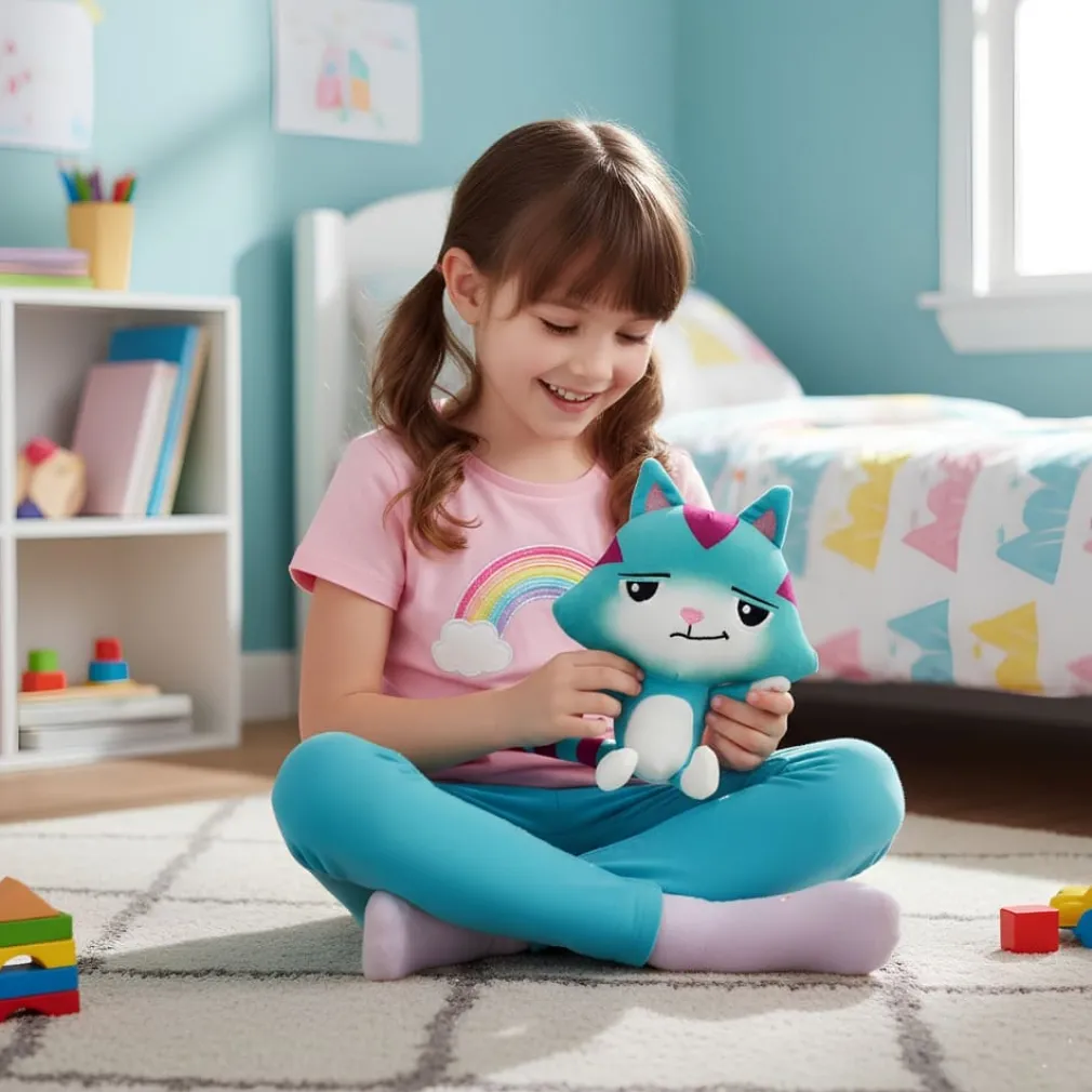 Peluche Gabby Chat personnage Sacha