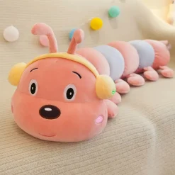 Peluche géante chenille
