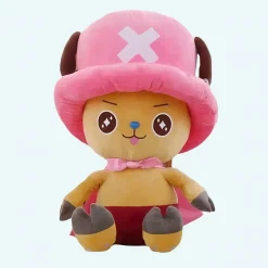 Peluche géante Chopper One Piece rose