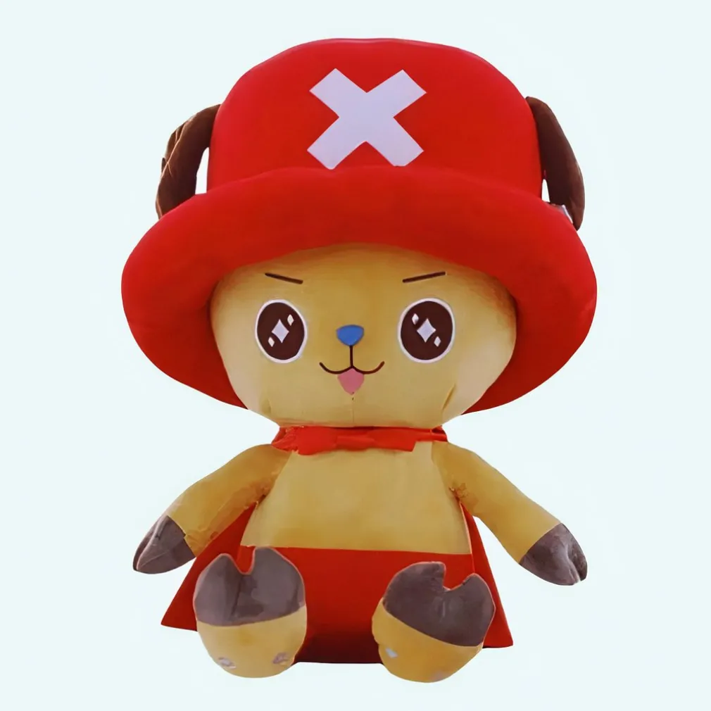 Peluche géante Chopper One Piece rouge