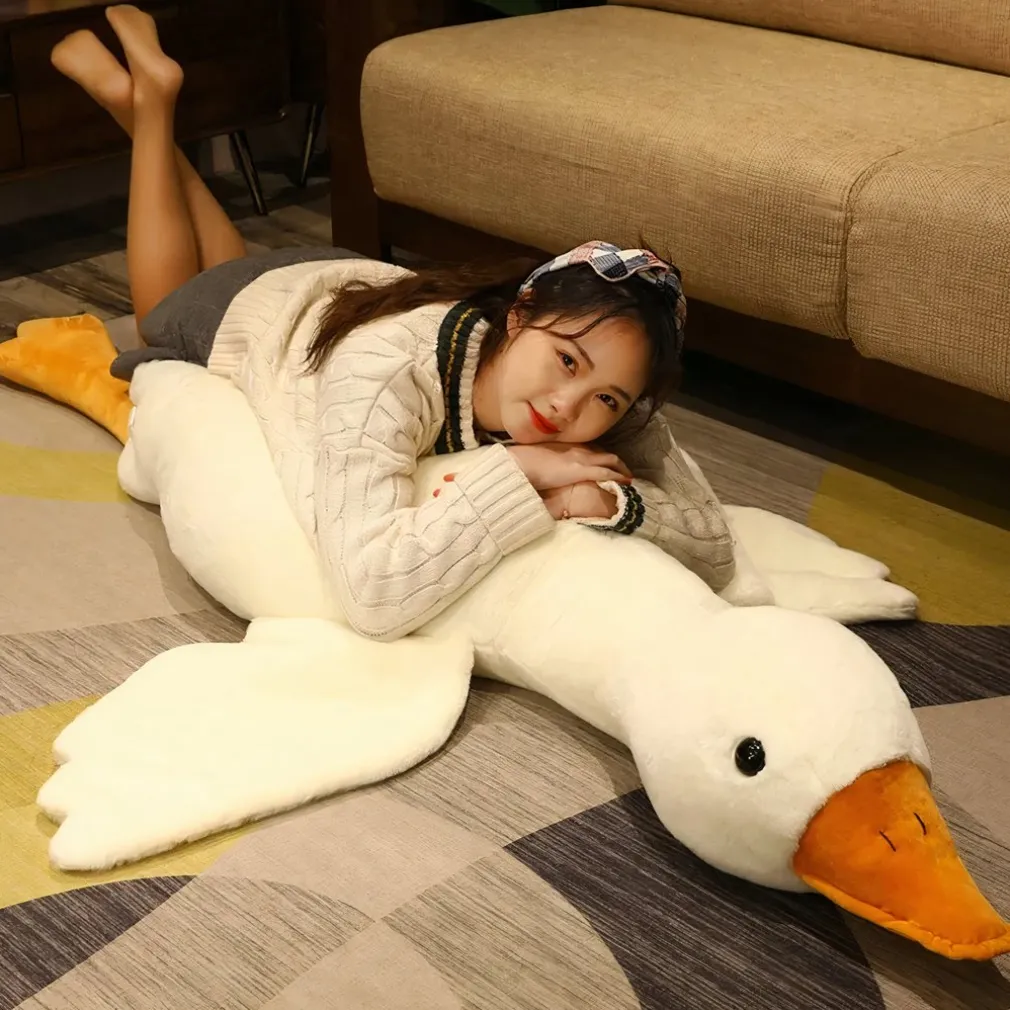 Peluche géante de canard