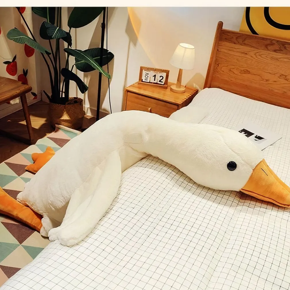 Peluche géante de canard