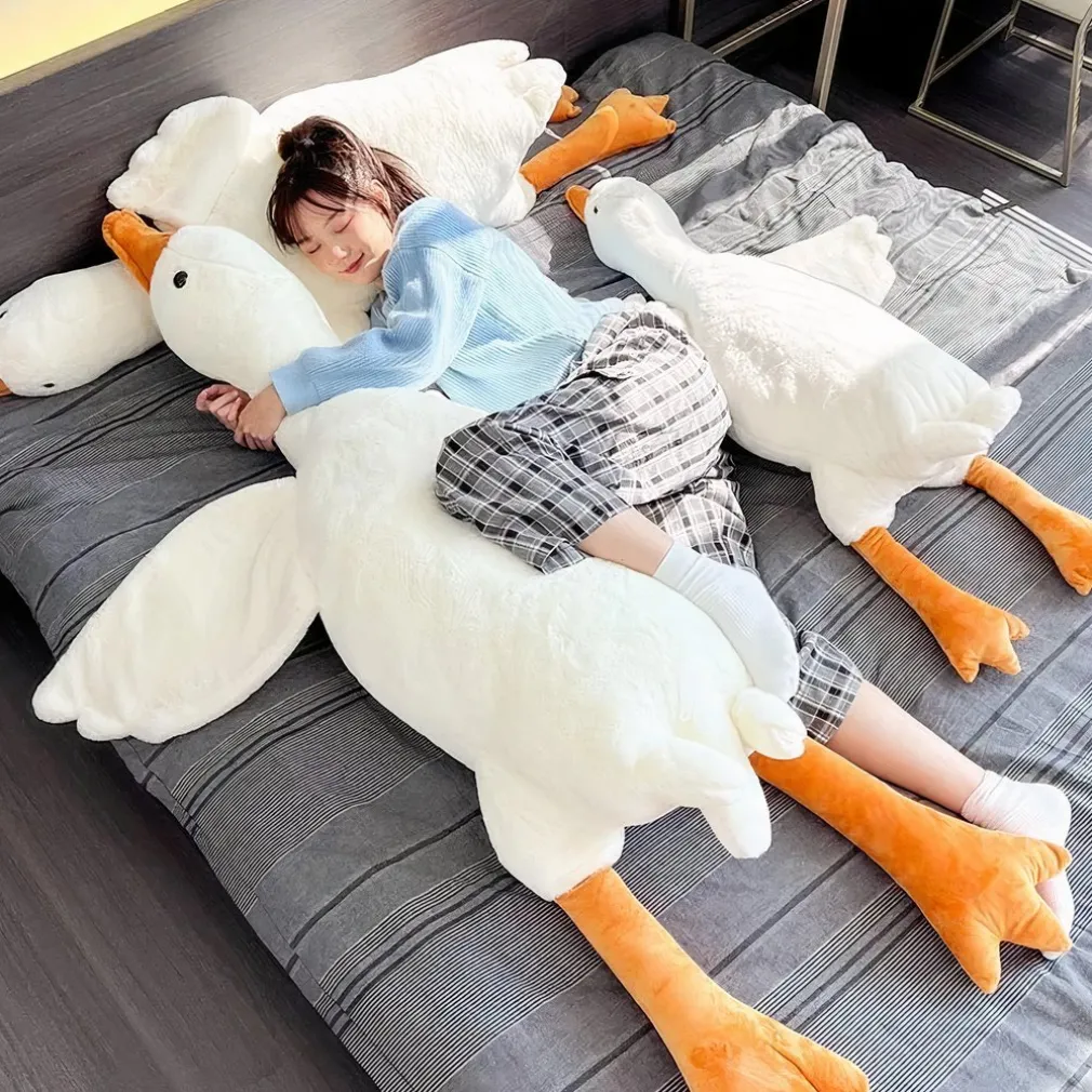 Peluche géante de canard
