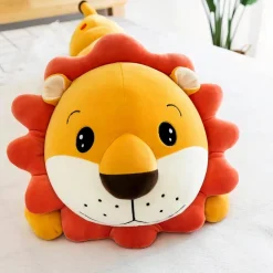 Peluche géante de lion