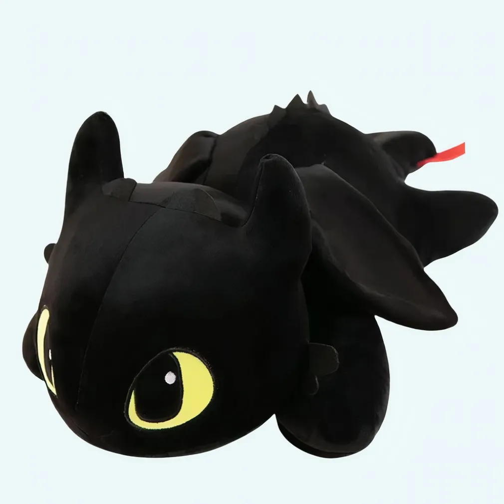 Peluche géante dragon Krokmou ou Furie Éclair